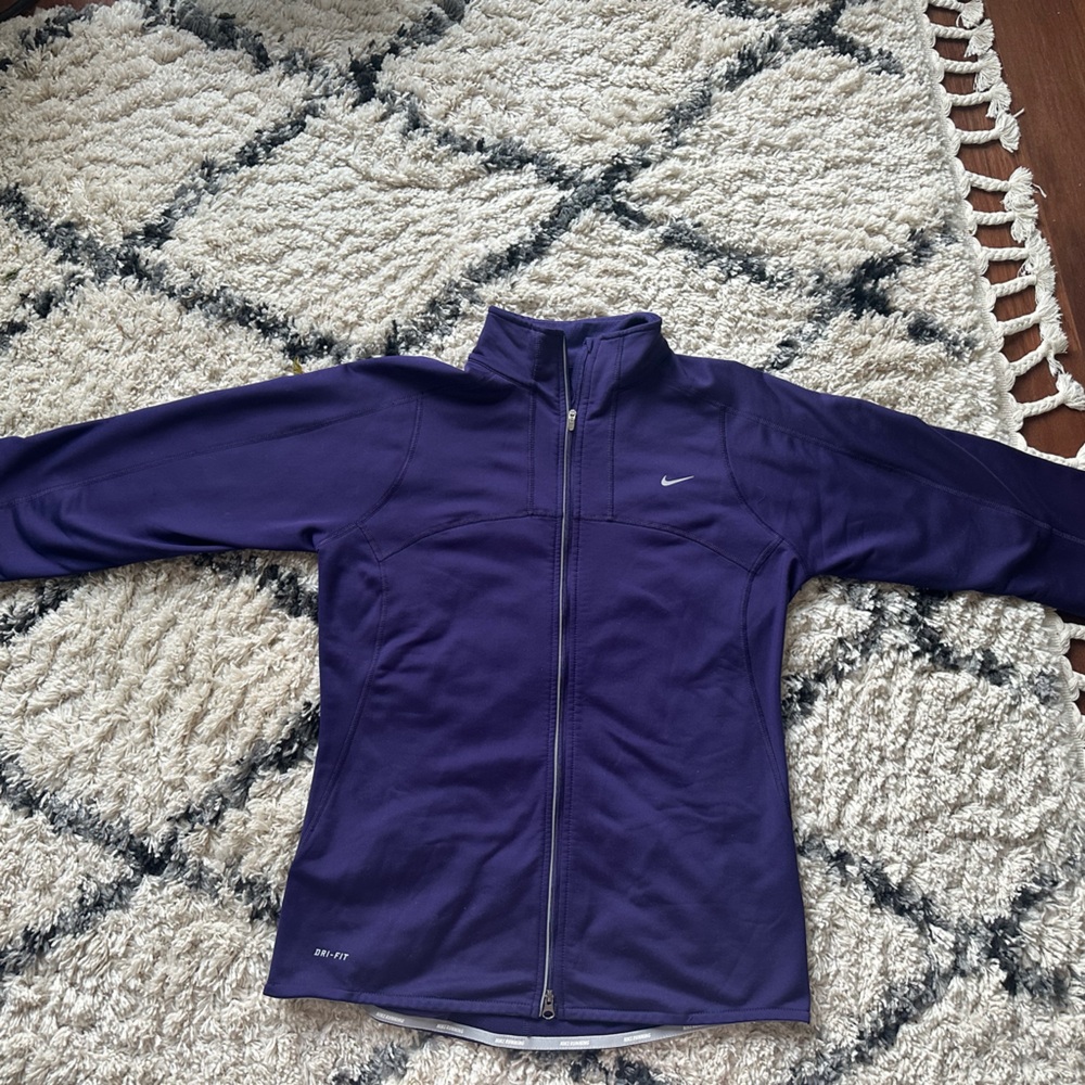 Nike Purple Dri-FIT Running Jacket